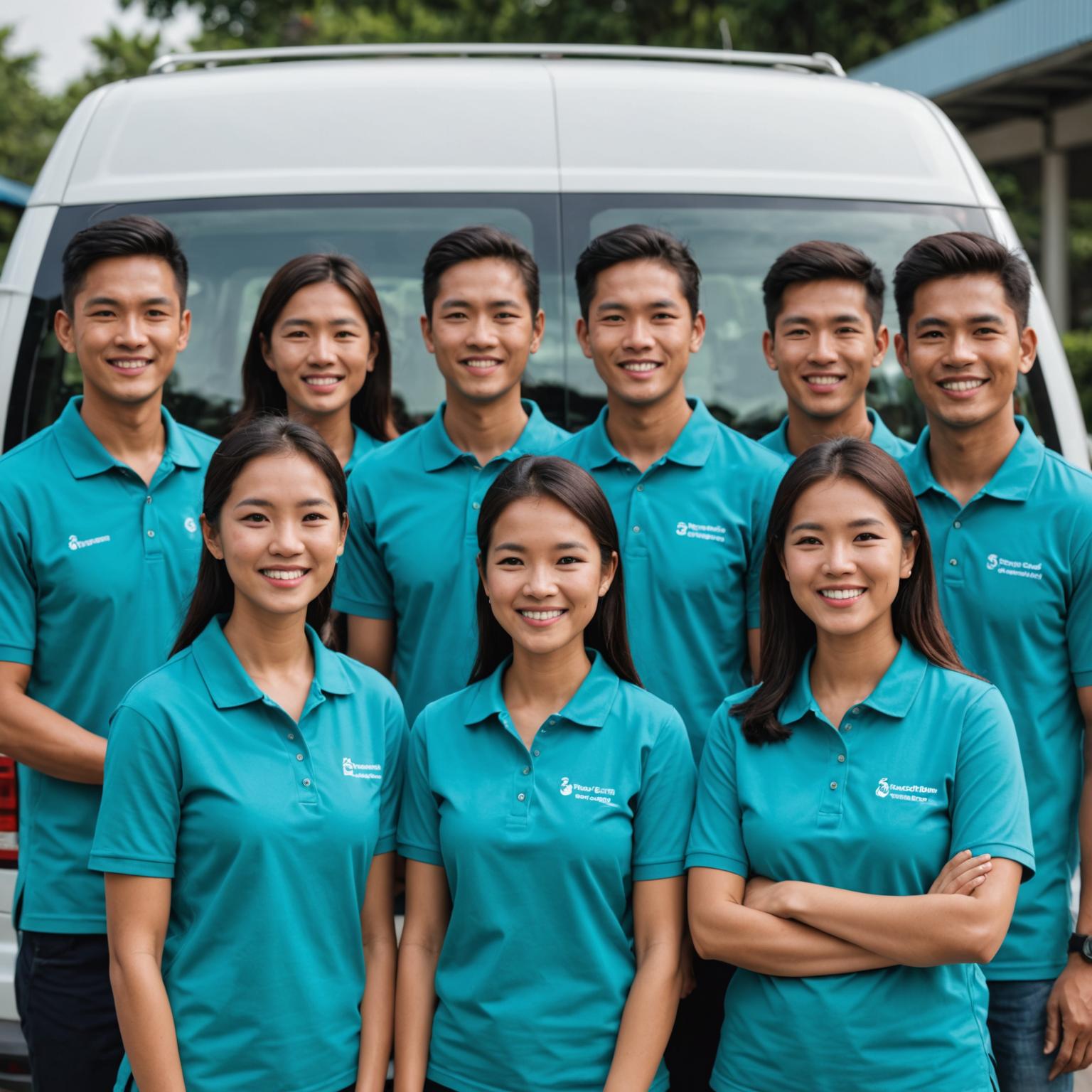 Muhaiyar cleaning team group photo